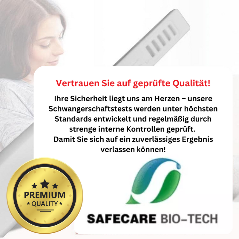 Laden Sie das Bild in Galerie -Viewer, SARECARE Schwangerschaftstest Frühtest - 3er, 5er, 10er Pack - 25 miu/ml Ultra Empfindlich HCG Midstream Urin Teststreifen für Früherkennung - Quantitative Schwangerschaft Früherkennung Pregnancy Test
