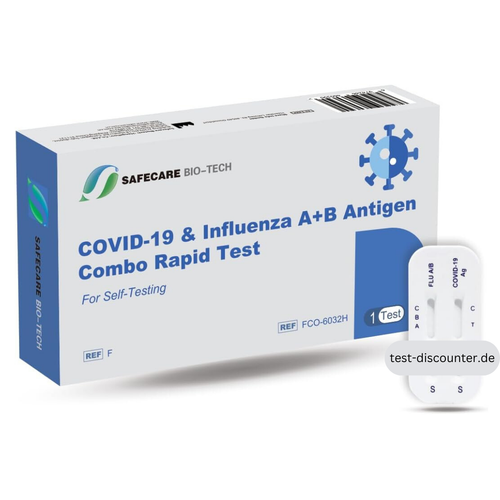 Influenza-Schnelltest 3 in 1 COVID-19 Antigen&Influenza A+B Combo Test