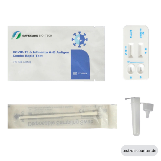 Influenza-Schnelltest 3 in 1 COVID-19 Antigen&Influenza A+B Combo Test