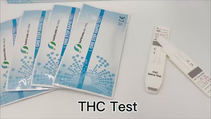 Laden und spielen Sie Video in Galerie -Viewer, Salvia Marijuana(THC) Test Dipcard
